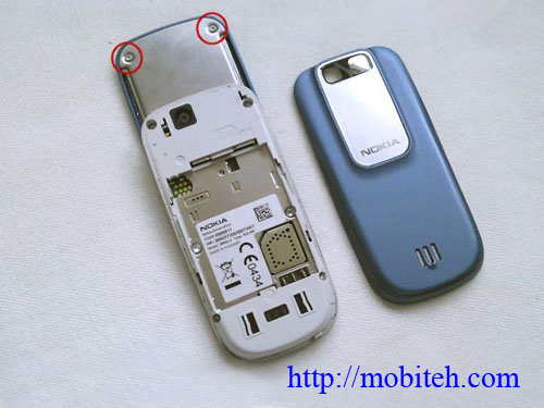 Как разобрать телефон Nokia 2680 slide