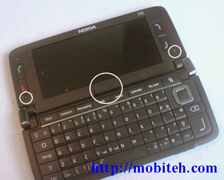 Как разобрать телефон Nokia E90