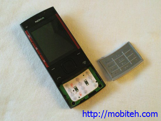 Как разобрать телефон Nokia X3