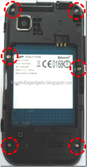 Как разобрать телефон Samsung S5250 (Wave 525)