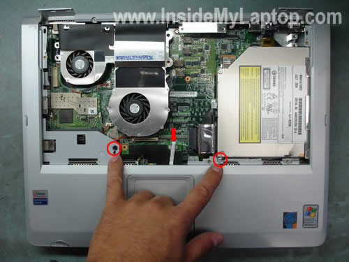 Как разобрать ноутбук Sony Vaio PCG-K25